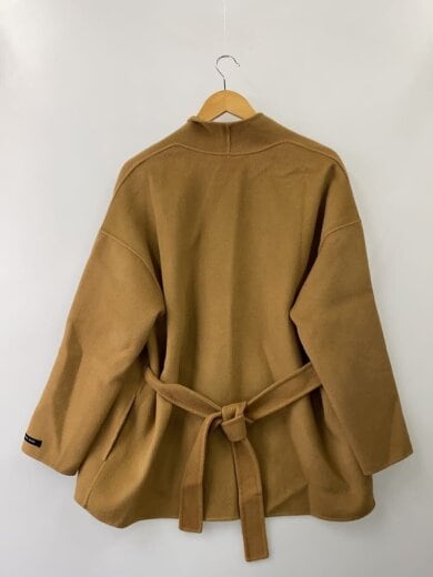 商品画像：nae/アリュールコート/ウール/BEG/ウエスト紐付き/// 2