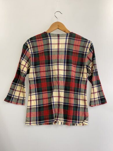商品画像：crepeie/クレプリ/ツモリチサト/コットンプリーツブラウス/シワ加工/コットン/マルチカラー/チェック/// 2