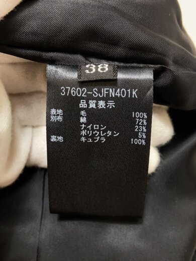 商品画像：ジャケット/38/ウール/BLK/37602-sjfn401k 5