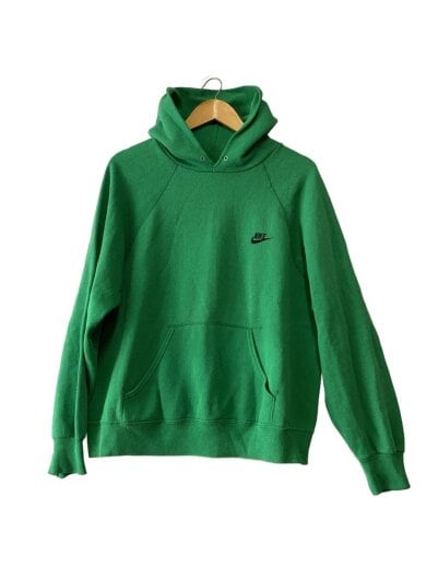 商品画像：パーカー/M/コットン/GRN/無地 1
