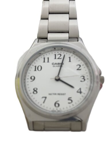 商品画像：腕時計/アナログ/ステンレス/WHT/MTP-1130// 1