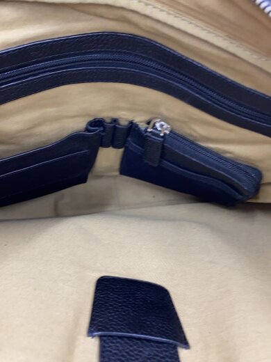 商品画像：トートバッグ/レザー/BLK/無地/a11262 6