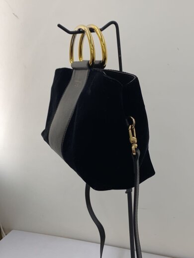 商品画像：ショルダーバッグ/--/BLK/無地 2