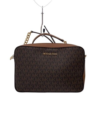 商品画像：ショルダーバッグ/レザー/BRW/総柄/35F8GTTC3B 1