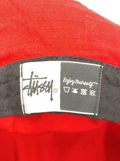 商品画像：ハット/--/RED/無地/メンズ 5