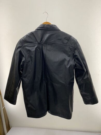 商品画像：レザージャケット・ブルゾン/S/牛革/BLK/無地 2