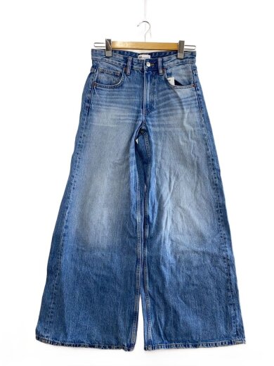 商品画像：ブーツカットパンツ/36/コットン/IDG/無地 1