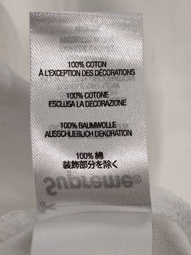 商品画像：Small Box Logo L/S Tee/長袖Tシャツ/L/コットン/WHT/無地// 4