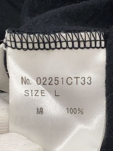 商品画像：Tシャツ/L/コットン/BLK/02251ct33 4