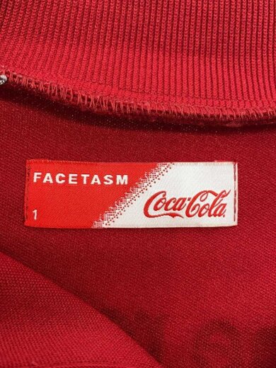 商品画像：セットアップ/1/ポリエステル/RED/無地/coca.co-ra 3