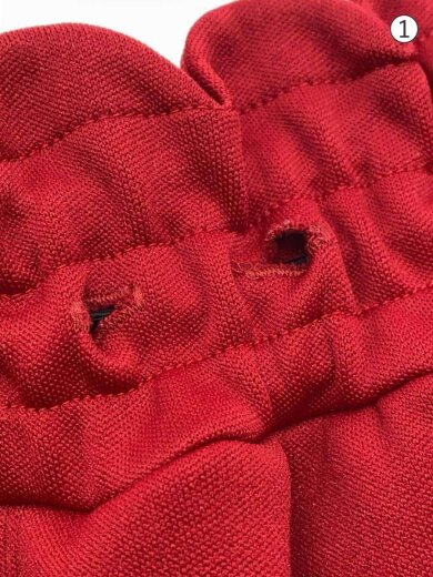 商品画像：セットアップ/1/ポリエステル/RED/無地/coca.co-ra 5