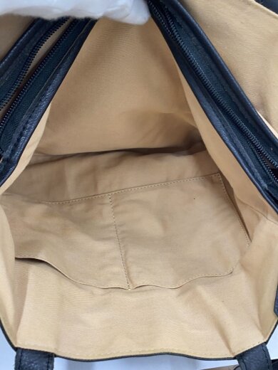 商品画像：ハンドバッグ/レザー/BLK/無地 8