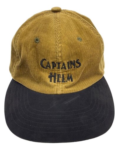 画像：CAPTAINS HELMキャップ/FREE/コーデュロイ/KHK/無地/メンズ1