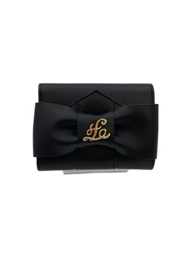 画像：Maison de FLEUR3つ折り財布/--/BLK/無地/レディース//1