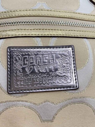 商品画像：ハンドバッグ_シグネチャー/キャンバス/GLD// 5