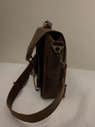 商品画像：THE BRITISH BAG/英国デザイン/3way/バッグ/レザー/BRW/無地 2