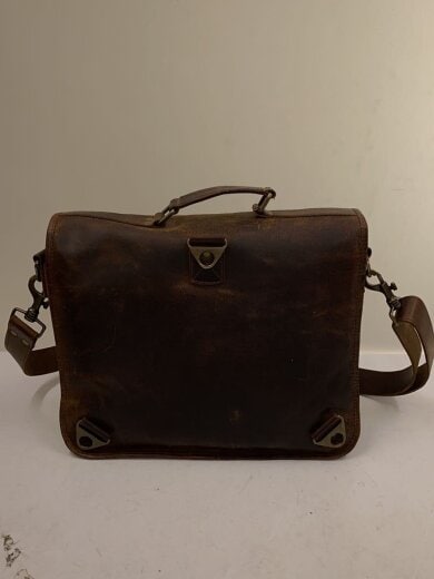 商品画像：THE BRITISH BAG/英国デザイン/3way/バッグ/レザー/BRW/無地 3