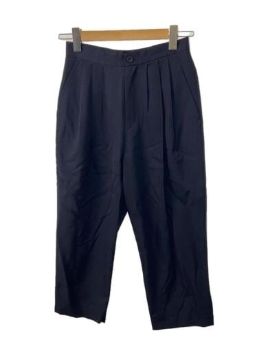 クロップドパンツ/XS/ウール/NVY/コムデギャルソン/ブラック/黒/