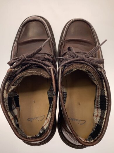 画像：Clarksレースアップブーツ/UK8.5/BRW3