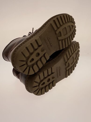 画像：Clarksレースアップブーツ/UK8.5/BRW4