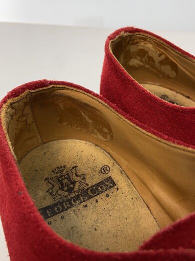 画像：GEORGE COXシューズ/--/RED/ジョージコックス/レッド/赤///8