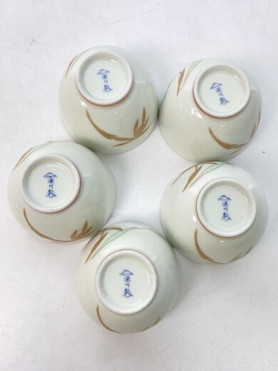 商品画像：湯呑/WHT/有田焼/フカガワセイジ/汲出揃/5客セット// 4