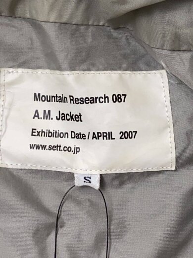 商品画像：ジャケット/S/マウンテンリサーチ/ブラック/黒/コットン/BLK/MTR-087 3