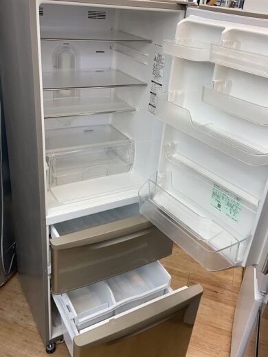 商品画像：冷蔵庫・冷凍庫 NR-C32FM-N [シルキーゴールド]/パナソニック/315L/グレー/3ドア 6