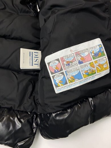 商品画像：ベスト/150cm/モンクレール/ブラック/黒/ナイロン/BLK/F29541A12620 7