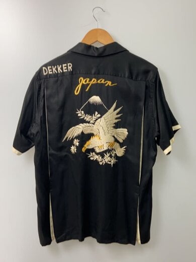 画像：TAILOR 東洋半袖シャツ/L/レーヨン/BLK/TT37330/テーラートウヨウ2