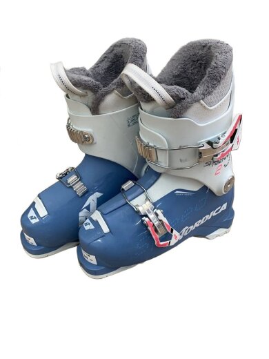 商品画像：スキーブーツ/SPEEDMACHINE J2/BLU/ジュニア 1