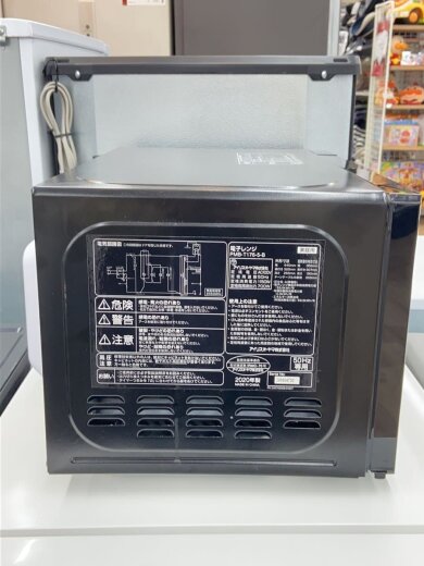 商品画像：電子レンジ PMB-T176-5/アイリスオーヤマ/17L//ブラック/黒/ターンテーブル 3
