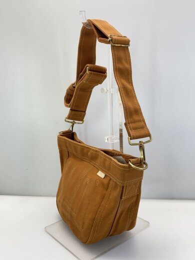 画像：PORTERショルダーバッグ/キャンバス/BRW/無地2