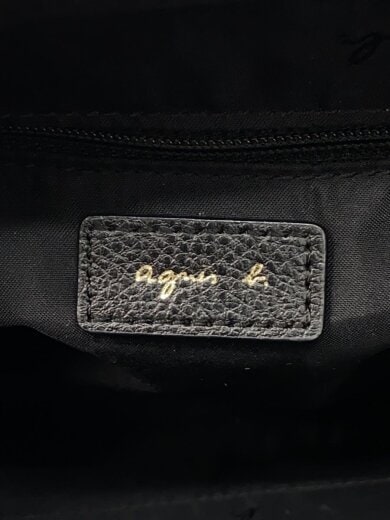 商品画像：ショルダーバッグ/アニエスベー/牛革/BLK/IS11-04/ブラック/黒/ 5