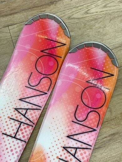 商品画像：スキー板/145cm/ハンソン/ピンク/ビンディング付 8