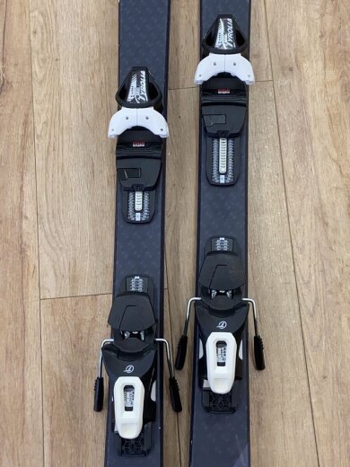 商品画像：スキー板/160㎝/ハート/ブラック/黒/BLK/ビンディング付// 3