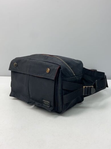 商品画像：ウエストバッグ/ポーター/ブラック/黒/ナイロン/BLK 2