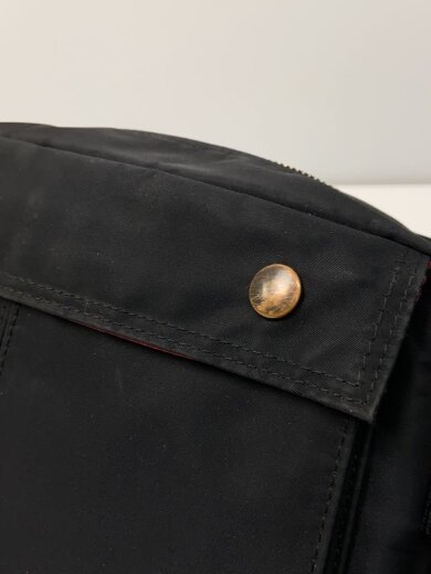 商品画像：ウエストバッグ/ポーター/ブラック/黒/ナイロン/BLK 7