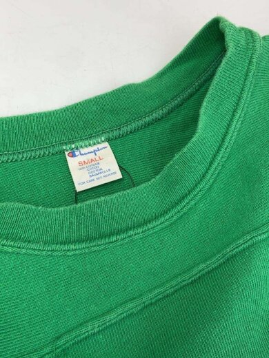 商品画像：7分袖カットソー/S/チャンピオン/グリーン/縁/コットン/GRN 7