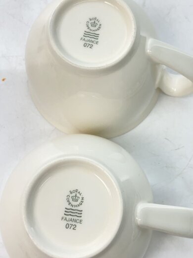 商品画像：カップ&ソーサー/ロイヤルコペンハーゲン/2点セット/花柄 5