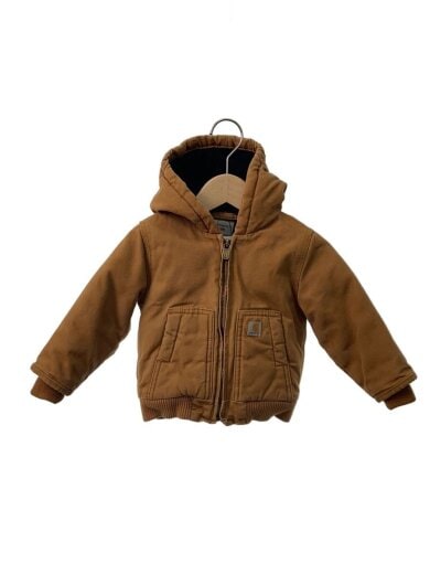 商品画像：ジャケット/12M/カーハート/ブラウン/茶/80cm/コットン/BEG 1