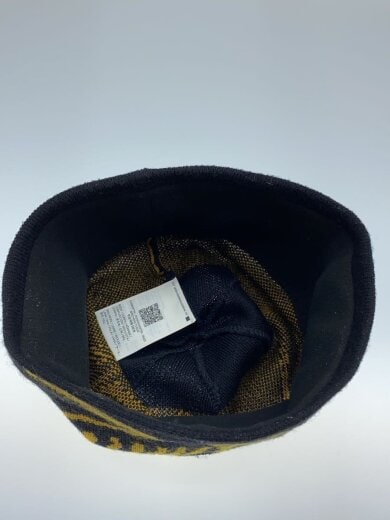 商品画像：ニットキャップ/--/ウール/BLK/無地/メンズ/X000006756 3