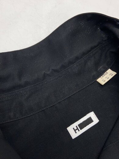 商品画像：長袖シャツ/L/エイチビューティアンドユース/ウール/BLK/ブラック/黒/1211-139-8083 8