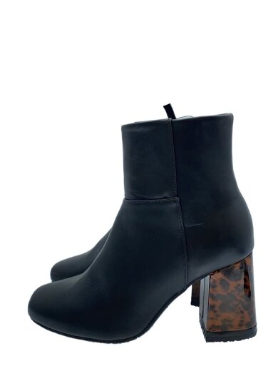 商品画像：ショートブーツ/22.5cm/BLK 1