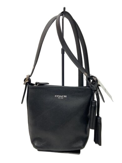 商品画像：ショルダーバッグ_ダッフル_レガシー/コーチ/レザー/BLK/ブラック/黒/ 1