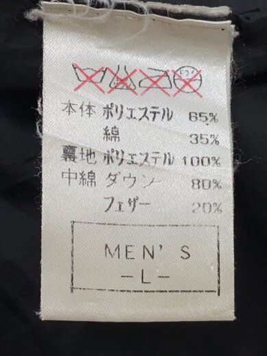 商品画像：ダウンジャケット/L/ポリエステル/BLK/無地 4