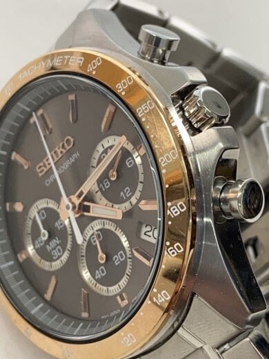 商品画像：クォーツ腕時計/セイコー/アナログ/ステンレス/SLV/SLV/8T63-0000 9