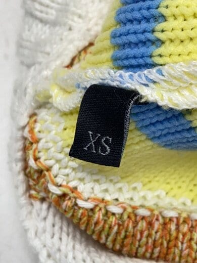 商品画像：サマーニット・セーター(薄手)/XS/ディーゼル/コットン/WHT/総柄/// 5