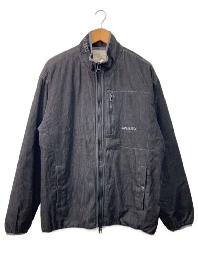 商品画像：ブルゾン/XL/アヴィレックス/ブラック/黒/コットン/BLK/無地/783-3252075// 1