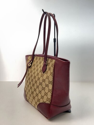 商品画像：トートバッグ_GGキャンバス/キャンバス/グッチ/ワイン/ボルドー/BRW// 2
